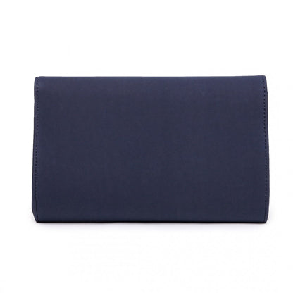 LEATHER ENVELOPE CLUTCH